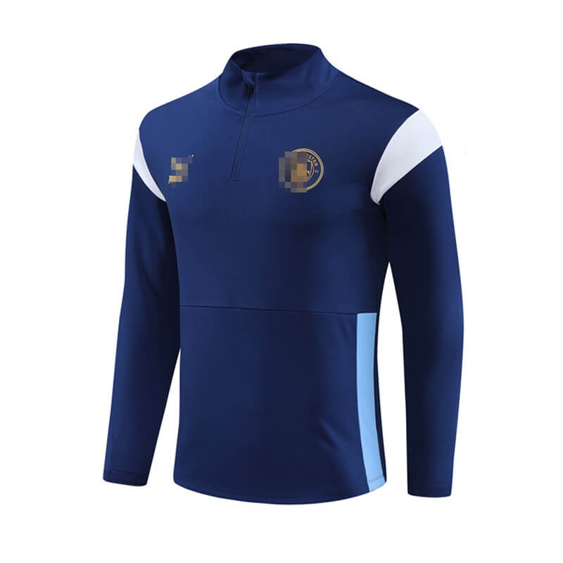 Sudadera de Entrenamiento Manchester City Azul Oscuro 2023/2024 